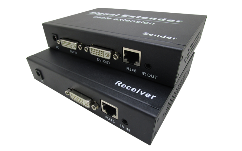 DVE-200D(DVI+RS232+红外H.264网络传输器)